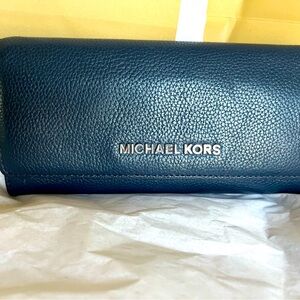 Michael Kors Wallet- Blue